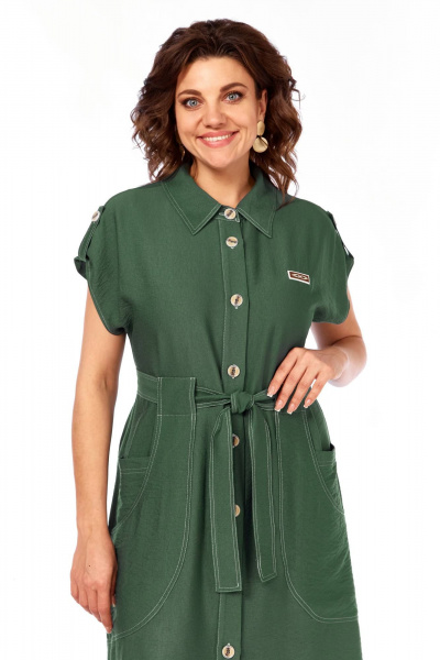 Платье Matini 3.1771 зеленый - фото 4