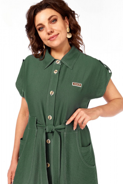 Платье Matini 3.1771 зеленый - фото 3