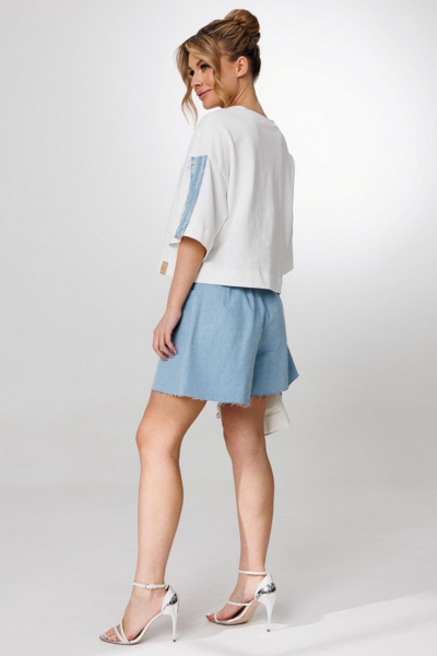 Шорты Faufilure C940 голубой - фото 2