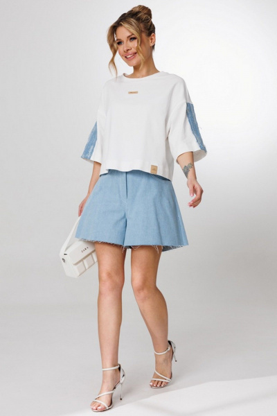 Шорты Faufilure C940 голубой - фото 1