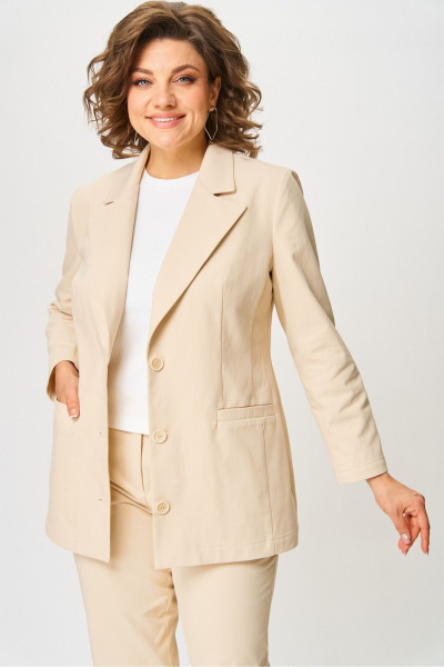 Жакет Rumoda 2072 бежевый - фото 5
