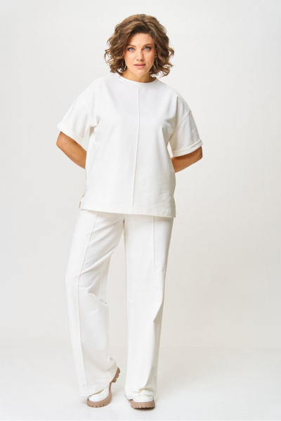 Брюки, джемпер Rumoda 2144 молочный - фото 1