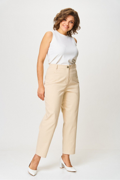 Брюки Rumoda 2192 бежевый_new - фото 5
