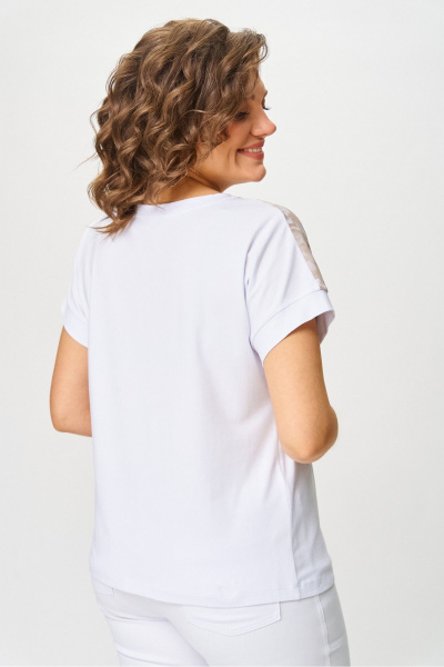 Джемпер Rumoda 2258 капучино_белый - фото 8