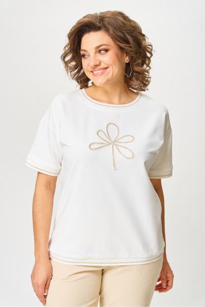 Джемпер Rumoda 2261 молочный - фото 1