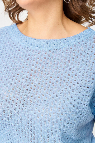 Джемпер Rumoda 2262 голубой - фото 6