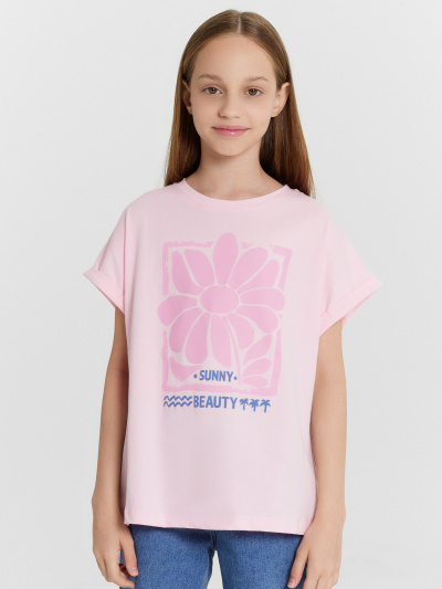 Футболка Mark Formelle 117904/24-27423П-0 розовая_сказка_печать_1_сл_на_пол - фото 15