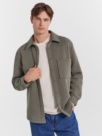 Толстовка Mark Formelle 121189/1/24-3861Ц-7П хаки - фото 24