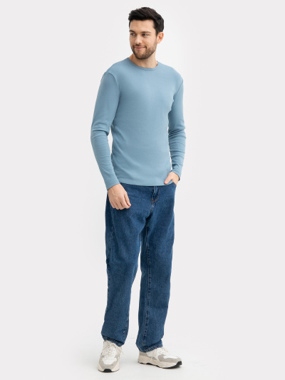 Лонгслив Mark Formelle 121871/1/24-3201Ц-1 серо_голубой - фото 25