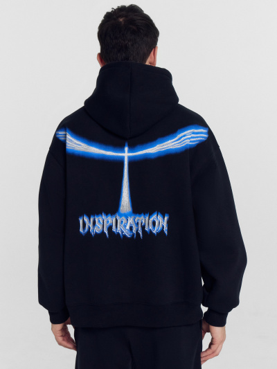 Худи Mark Formelle 121878/24-4279П-7П черный_печать_2_сл_на_пол_3_сл_на_спинке - фото 110