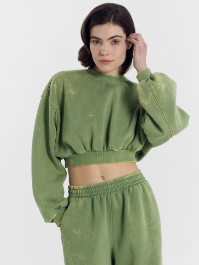 Свитшот Mark Formelle 122928/1/22/ОБР25580П-7П водяная_лилия_ACID_009.1А_Эйсид - фото 23