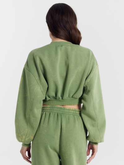 Свитшот Mark Formelle 122928/1/22/ОБР25580П-7П водяная_лилия_ACID_009.1А_Эйсид - фото 25