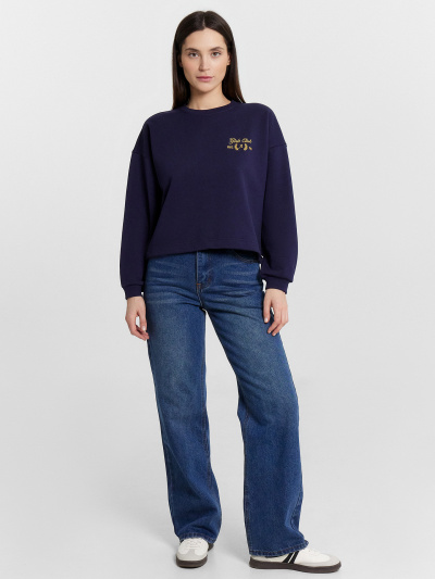 Свитшот Mark Formelle 122950/1/24-30567П-7-2 синее_небо_печать_549_D_вышивка - фото 27