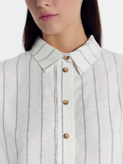 Рубашка Mark Formelle 122955/1/24-27456П-9 полоска_на_св.молочном - фото 26