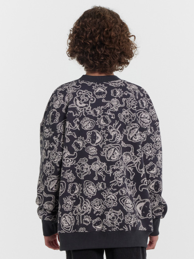 Свитшот Mark Formelle 123437/1/24-30402ПП-7П персонажи_на_графитовом_2_сл_на_пол - фото 23