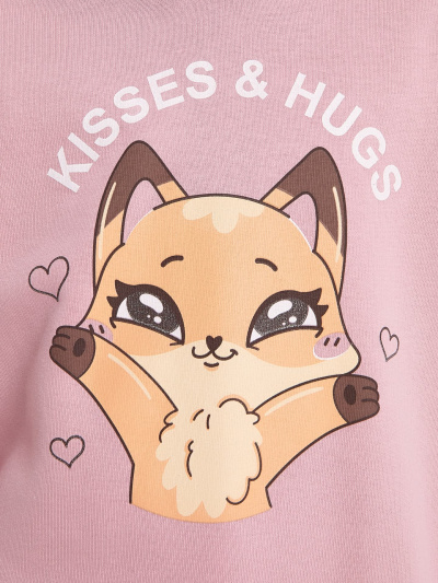 Худи Mark Formelle 127887-1/Ф22/23982П-7П пыльный_розовый_печать - фото 44