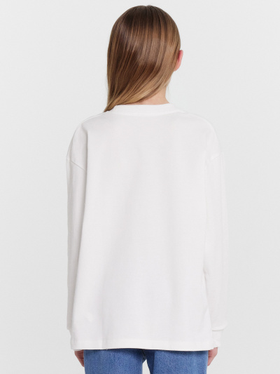 Лонгслив Mark Formelle 127908/1/24-28324П-0 белый_печать_3_сл_на_пол - фото 22