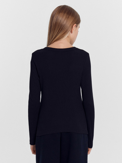 Лонгслив Mark Formelle 127917/1/24-27939П-1 черный_печать_2_сл_на_пол_(фольга) - фото 23