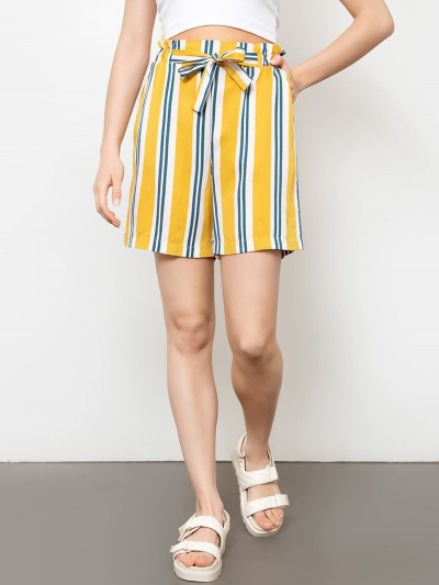 Шорты Mark Formelle 132242/19-5791-9 полоска_горчичная_крупная - фото 20