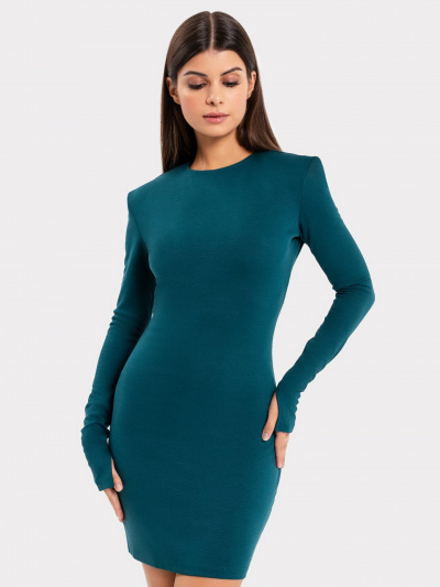 Платье Mark Formelle 152596/22/23473Ц-2 т.изумрудный - фото 23