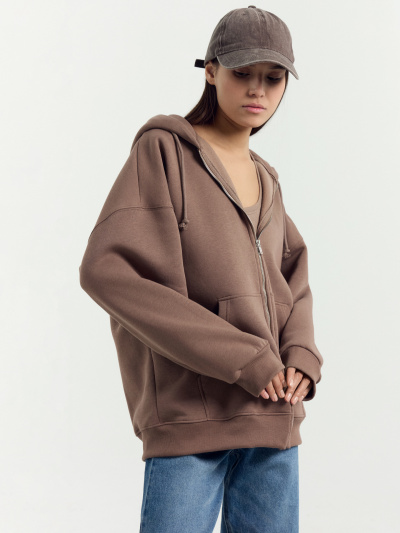 Толстовка Mark Formelle 172099/1/22/25277Ц-7П тауп - фото 26