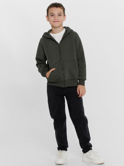 Толстовка Mark Formelle 363332/1/24-29264П-7П темный_хаки_печать_2_сл_на_ЛВ_рук_2сл_на_ПР_рук - фото 25