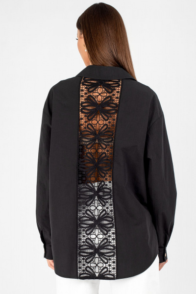 Блуза VIZAVI 723 черный - фото 5