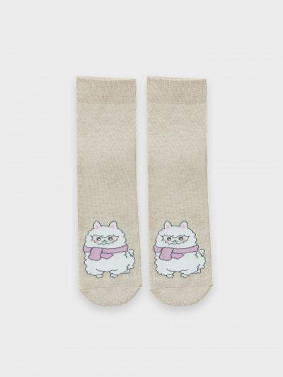 Носки Mark Formelle 504K-2919/B4-24504K бежевый_меланж_рис.2919 - фото 42