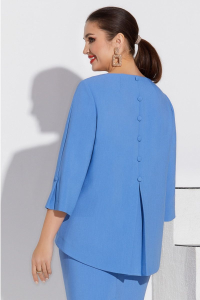 Блуза, юбка Lissana 4249 голубой - фото 6