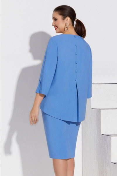 Блуза, юбка Lissana 4249 голубой - фото 5