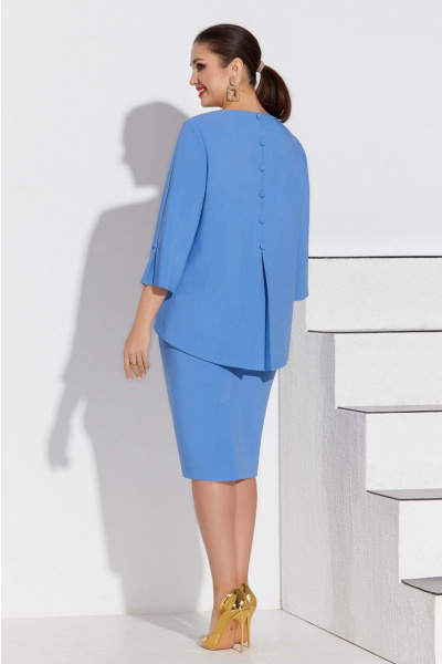 Блуза, юбка Lissana 4249 голубой - фото 4