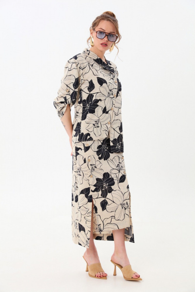 Жакет NikVa 902-8 лилии - фото 4