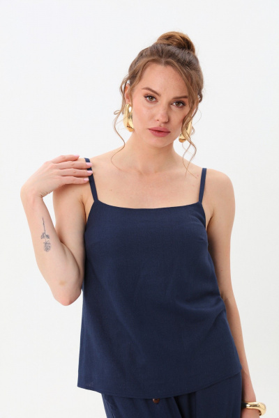 Топ NikVa 418-2 индиго - фото 1