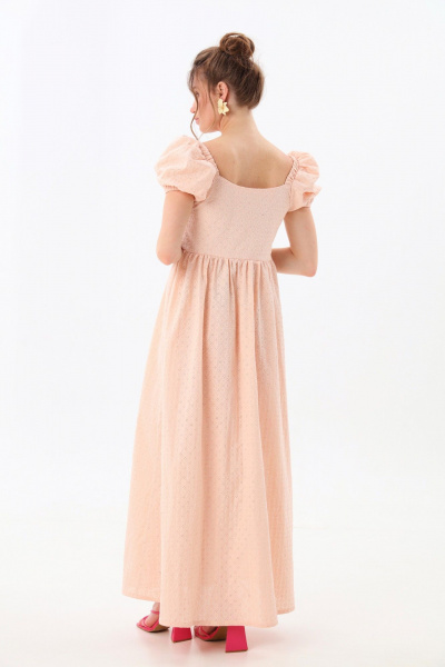 Платье NikVa 982-2 пудра - фото 6