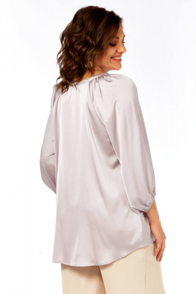 Блуза Ольга Стиль С-943 бежевый - фото 3