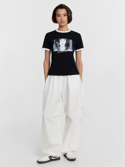 Футболка Mark Formelle 112936/24-33056П-5 черный_печать_3_сл_на_пол - фото 14