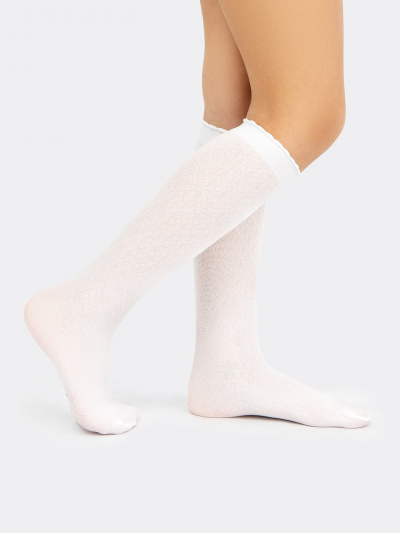 Гольфы Mark Formelle 446PA-1622/B4-20446PA белый_000Н_Крашение_полиамид.изделий_(носки) - фото 23