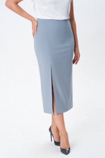 Юбка IVARI 510 серый - фото 3