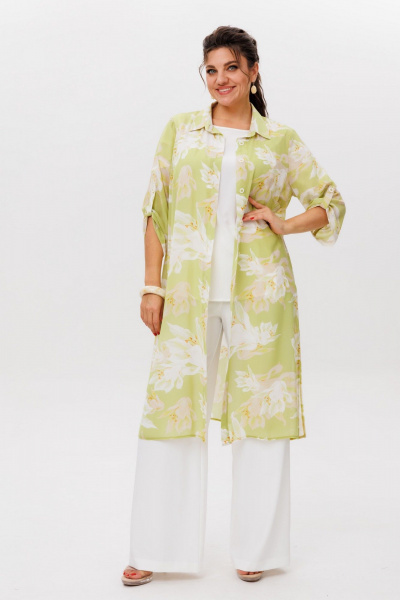 Кардиган Anelli 1529 фисташковое_джелато - фото 1