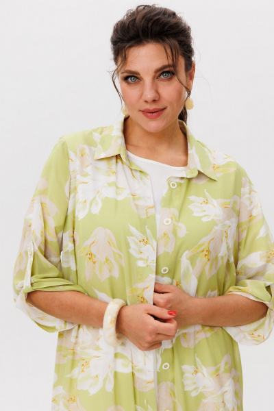 Кардиган Anelli 1529 фисташковое_джелато - фото 6