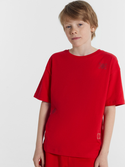 Футболка Mark Formelle 113384/24-29736П-0 красный_печать_2_сл_на_пол_ТП_Д - фото 83