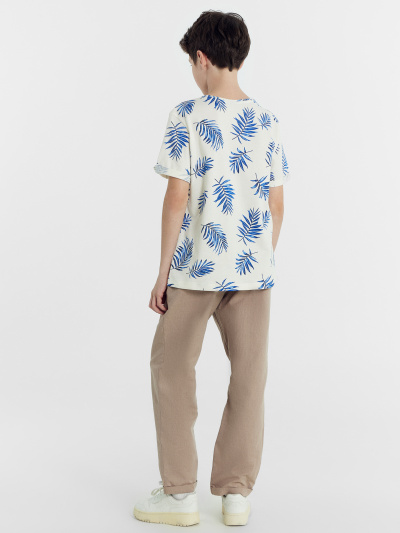 Футболка Mark Formelle 113421/24-27794П-0 пальмовые_листья_на_молочном - фото 43