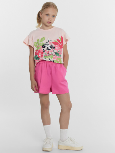 Футболка Mark Formelle 117848/24-28105П-0 розовый_печать_3_сл_на_пол - фото 89