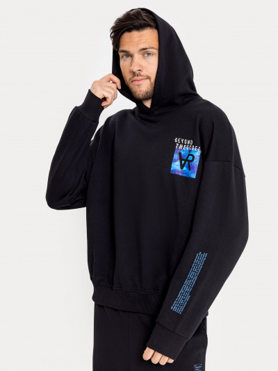 Худи Mark Formelle 121816/22/3287П-7(3) черный_печать - фото 33