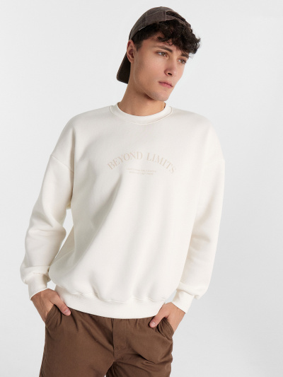 Свитшот Mark Formelle 121866/1/24-4144ПП-7П св.молочный_печать1_1_сл_на_пол - фото 29