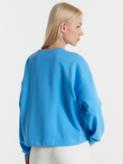 Свитшот Mark Formelle 122950/1/22/25590Ц-7 лазурный - фото 32