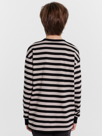 Лонгслив Mark Formelle 123434/1/24-32117П-0 черно_молочная_полоска - фото 18