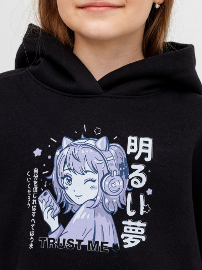 Худи Mark Formelle 127886-1/22/24320П-7П черный_печать_2_сл_на_пол_1_сл_ПР_рукав_1_сл_ЛВ_ - фото 31