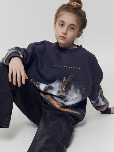 Свитшот Mark Formelle 127897/1/24-27380П-7П графит_печать_4_сл_пластизоль_на_пол_4сл_на_ЛВ_П - фото 21