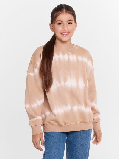 Свитшот Mark Formelle 127897/1/24-ОБР32131П-7П фаст_дай_на_бежевом_БРАК_ПОЛОТНА_001_Fast_Dye - фото 19